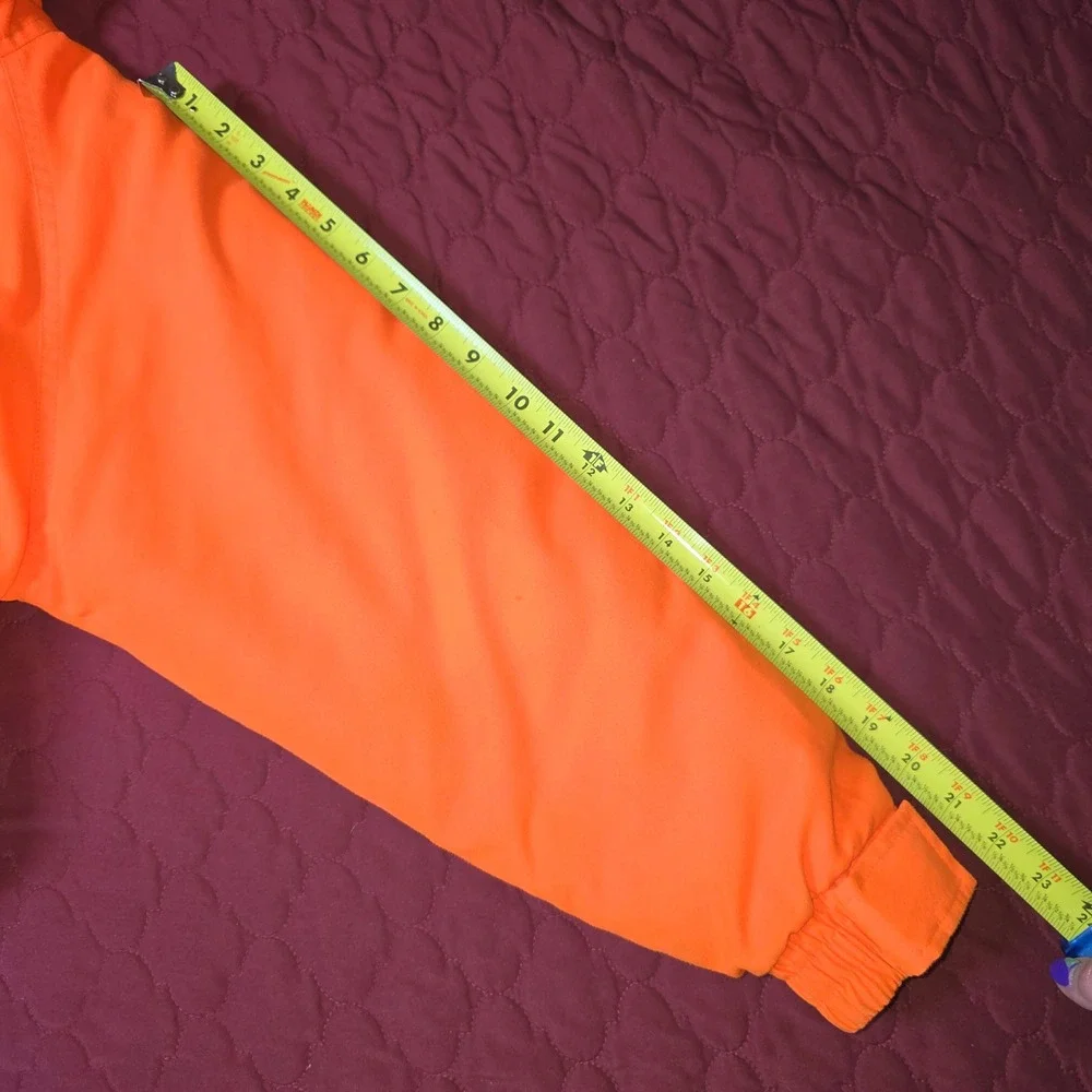 Gamehide Bright Orange Hunting Winter Jacket with Hood Kids Medium‎ Hunter Hide